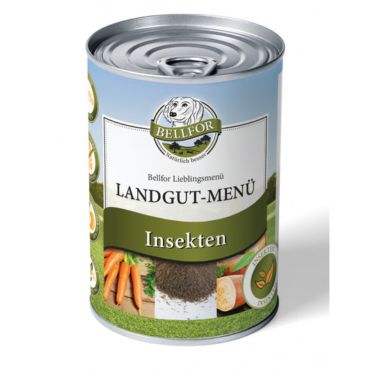 Landgut-Menü hypoallergen mit Insekten