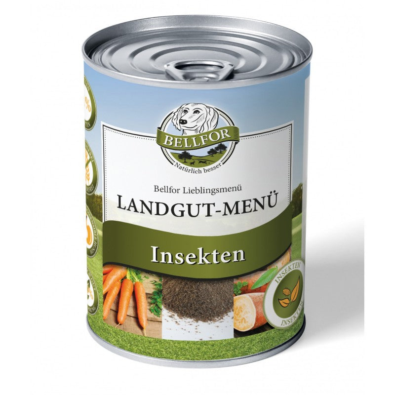 Landgut-Menü hypoallergen mit Insekten