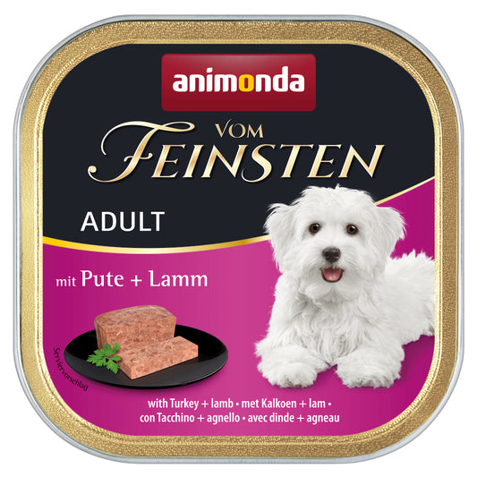 22x150g Vom Feinsten Adult Pute und Lamm