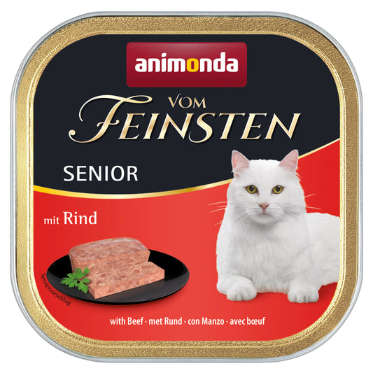 32x100g Vom Feinsten Senior mit Rind