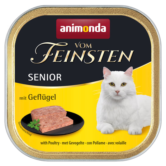 32x100g Vom Feinsten Senior mit Geflügel