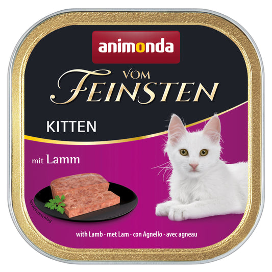 32x100g Vom Feinsten Kitten mit Lamm