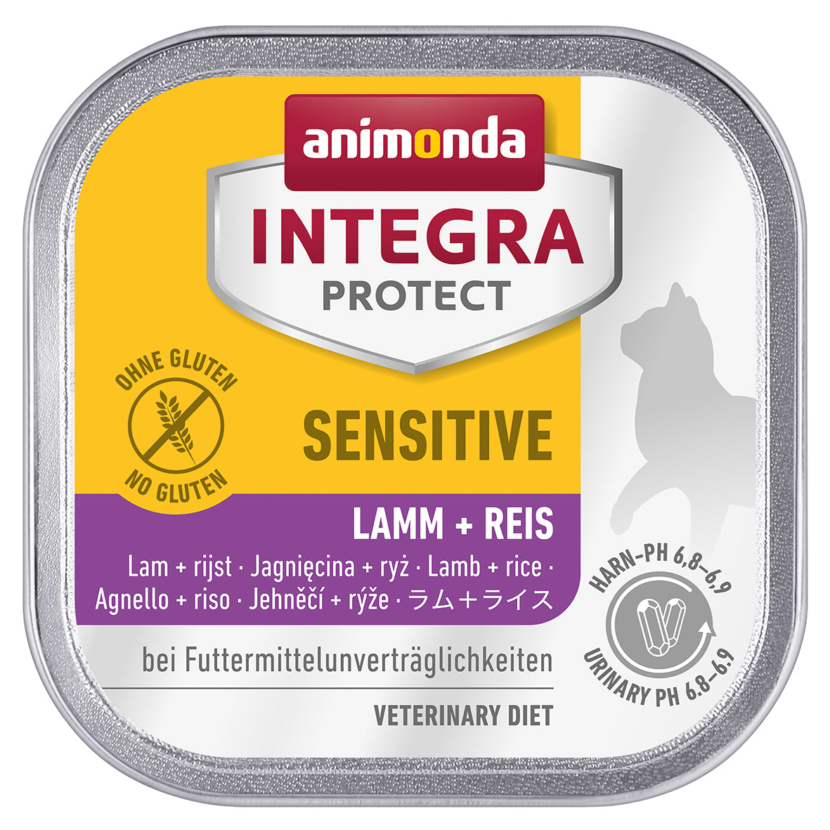 16x100g Integra Katze Sensitive mit Lamm+Reis