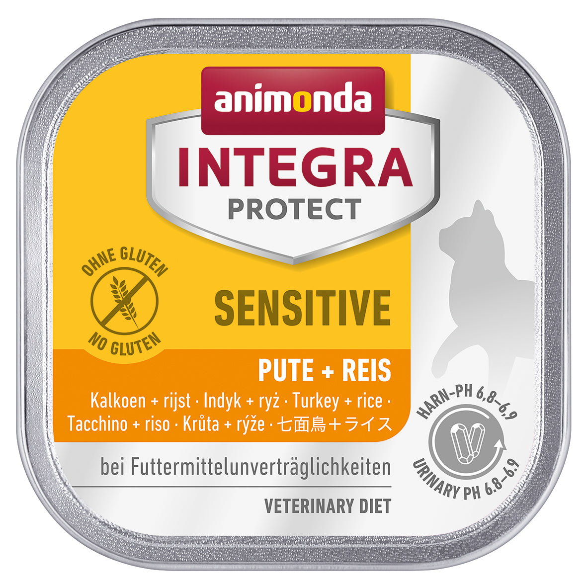 16x100g Integra Katze Sensitive mit Pute+Reis