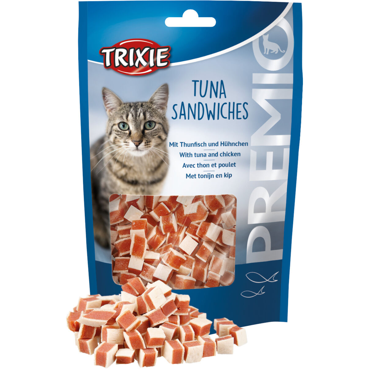 12x PREMIO Tuna Sandwiches, 50g.