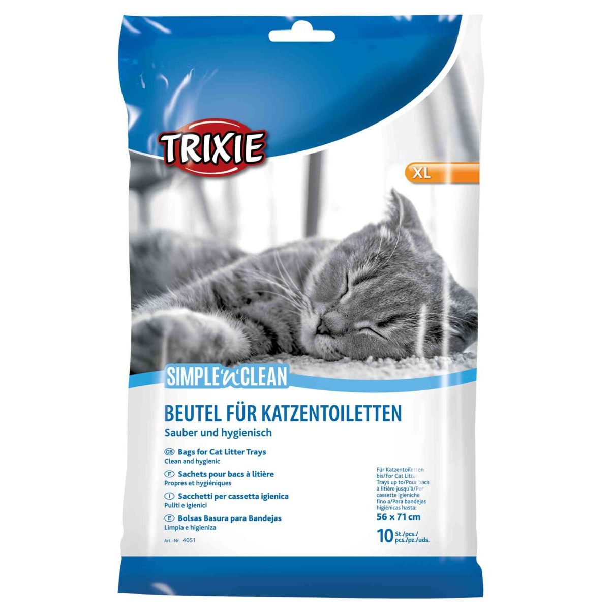 6x Katzentoilettenbeutel Packungen