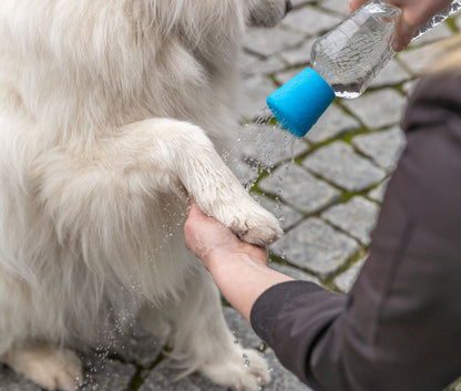 Mobile Hundedusche, ø 5×5,5cm, blau