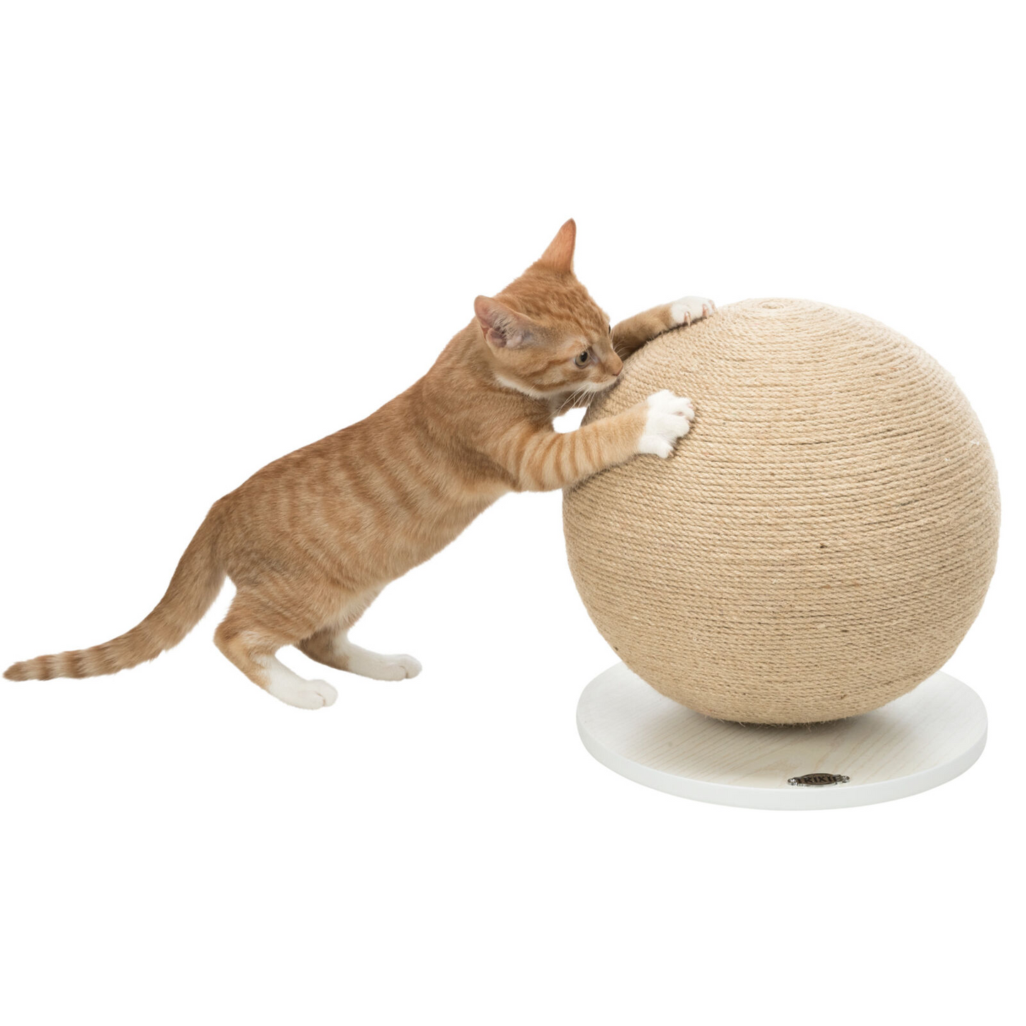 Kratzball auf Platte